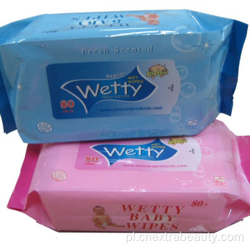 OEM Organic Tender Baby Brands Nonwoven Wet Wipes